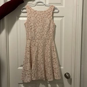 Rose gold dress